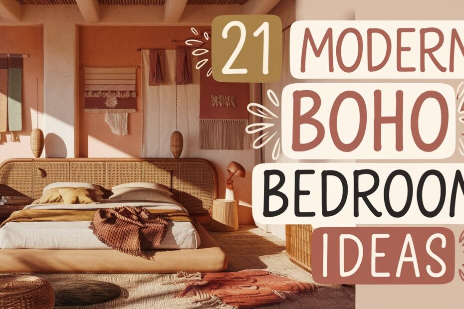 Modern Boho Bedroom Ideas