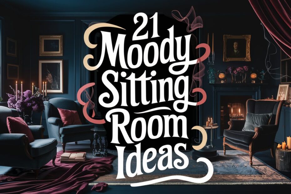 Moody Sitting Room Ideas