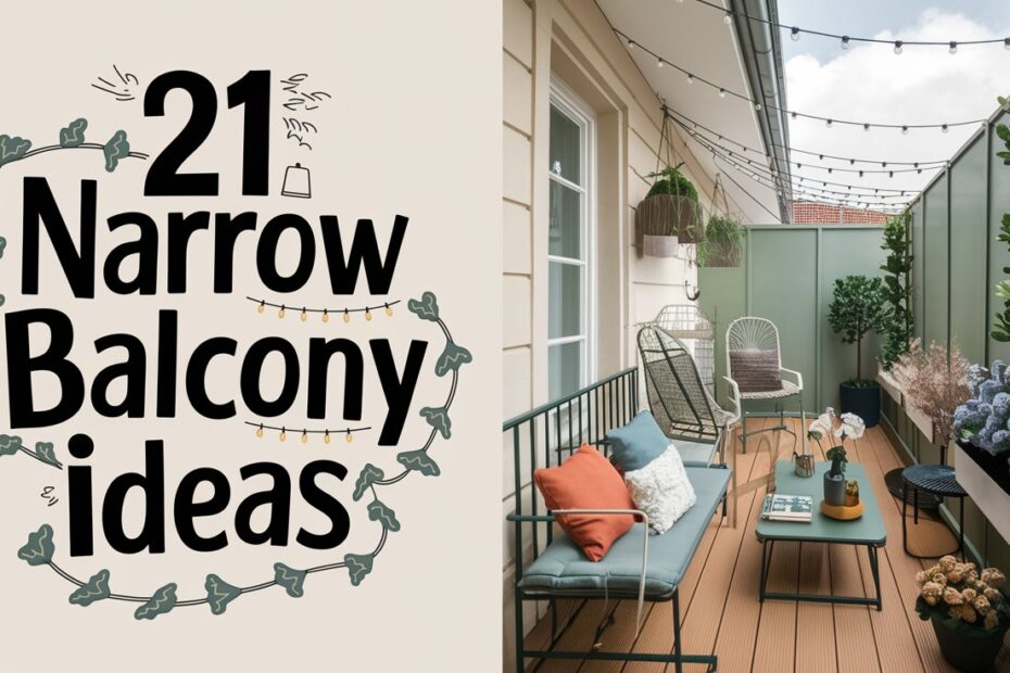 Narrow Balcony Ideas