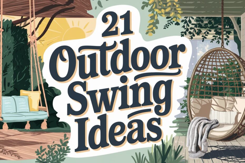 Outdoor Swing Ideas