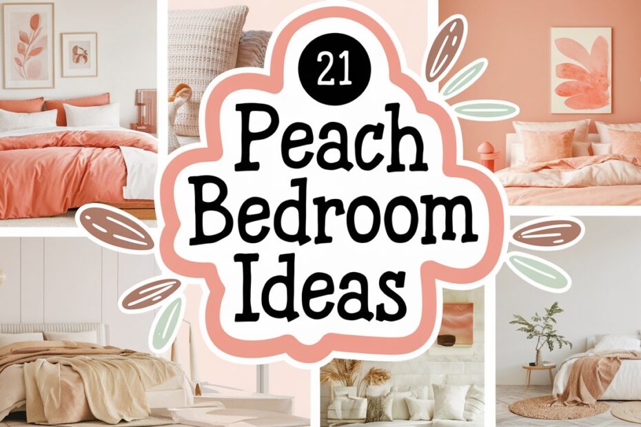 Peach Bedroom Ideas