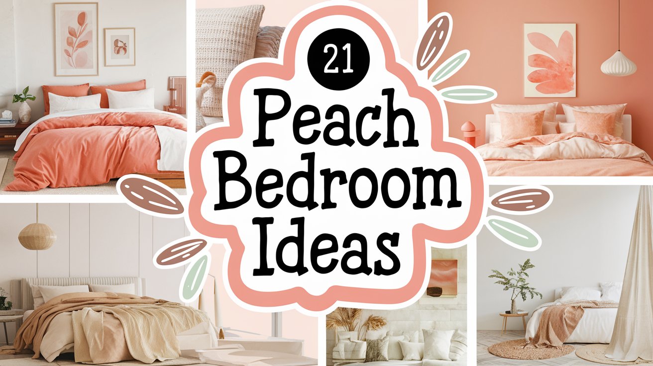 21 Peach Bedroom Ideas to Transform Your Space Into a Cozy Paradise