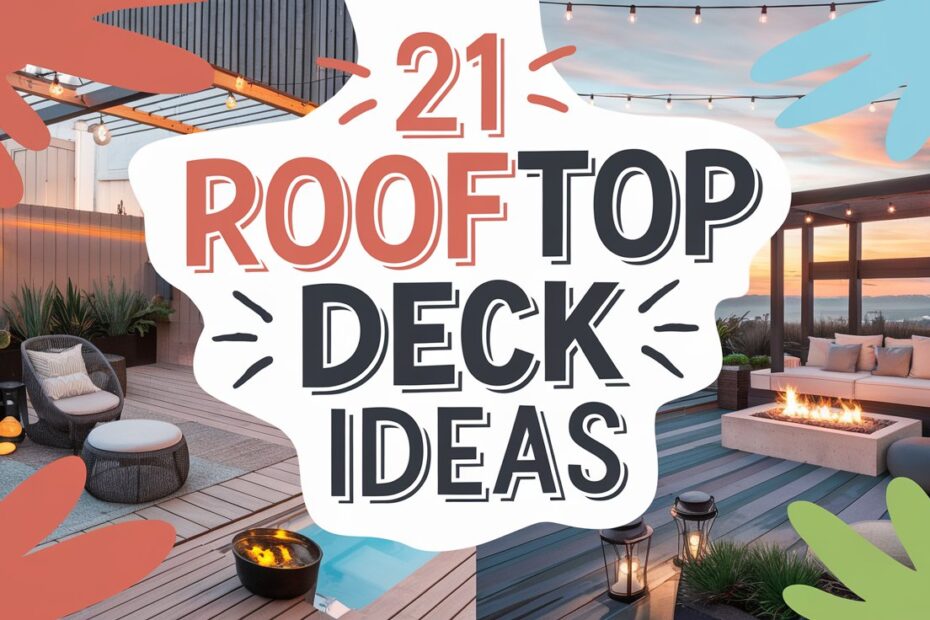 Rooftop Deck Ideas
