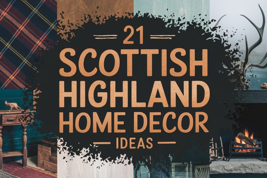 Scottish Highland Home Decor Ideas