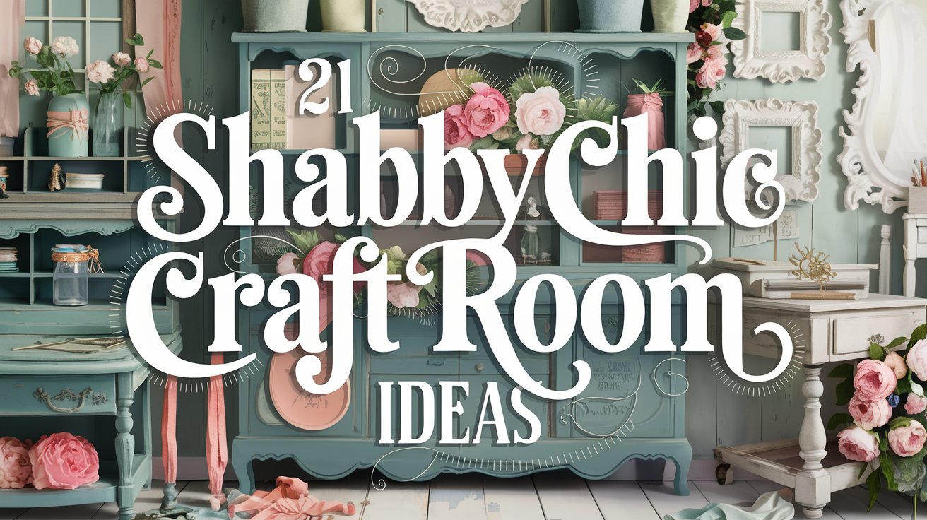 21 Shabby Chic Craft Room Ideas That Ll Make Your Creative Heart Sing