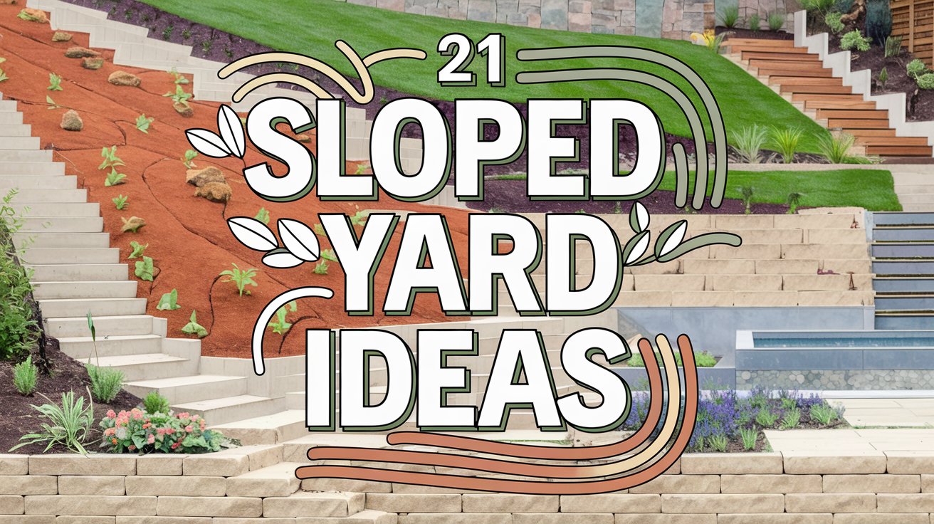 21 Sloped Yard Ideas That Will Make Your Neighbors Jealous