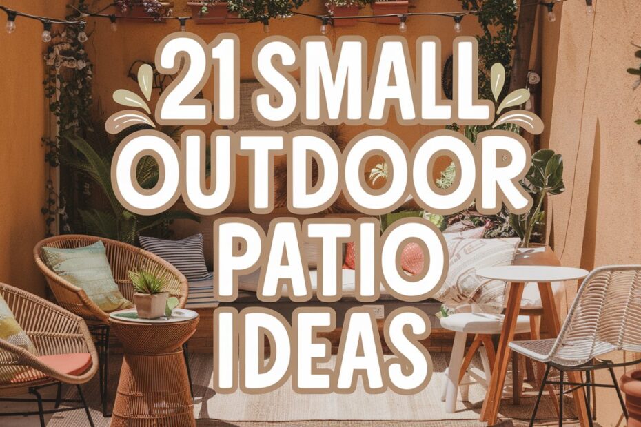 Small Outdoor Patio Ideas