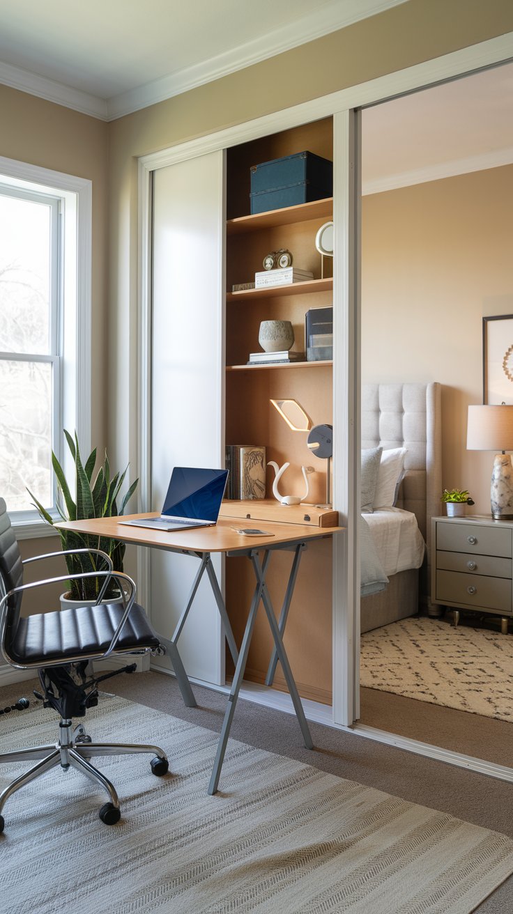 The Fold-Down Desk Wonder