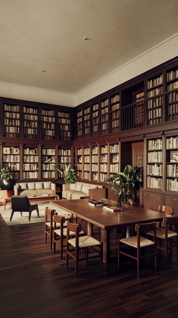 The Library-Inspired Retreat