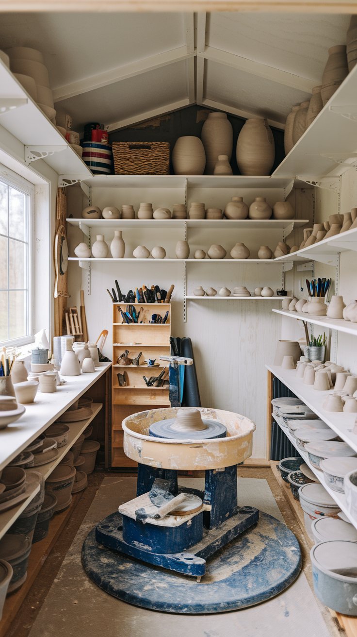 The Pottery Studio Shed