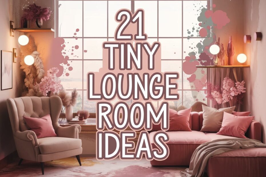 Tiny Lounge Room Ideas