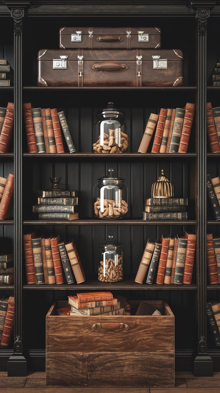 Use Vintage Storage Solutions