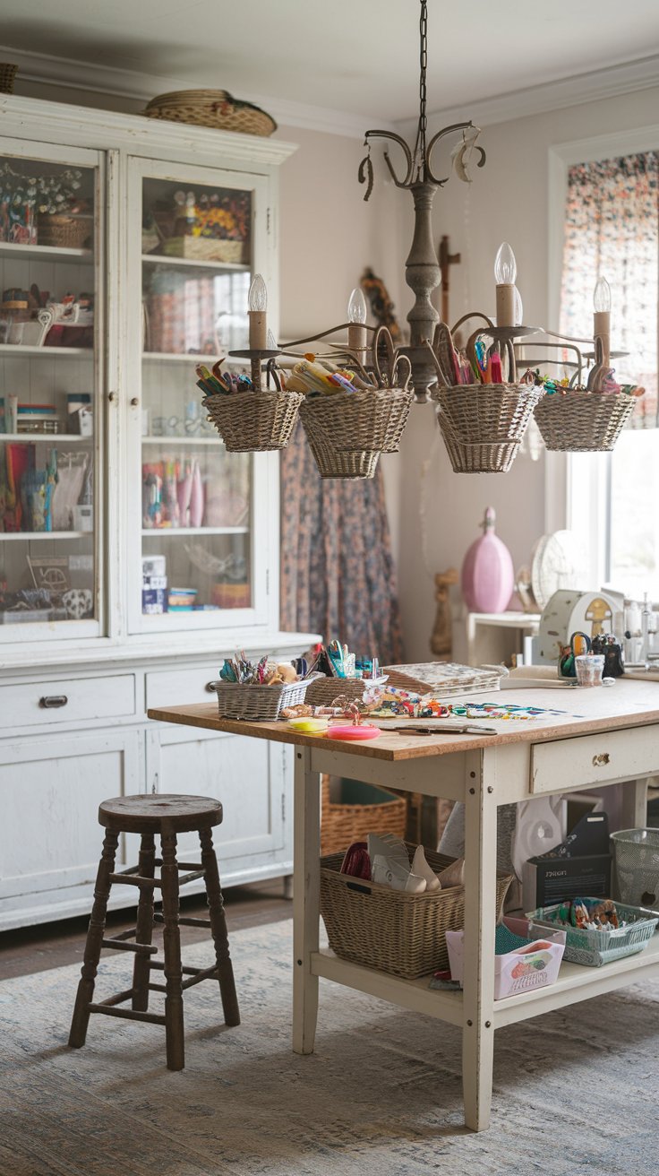 Vintage Chandelier Supply Caddy