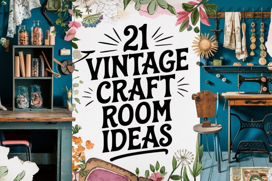 Vintage Craft Room Ideas