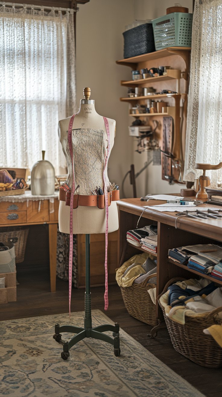 Vintage Dress Form Display and Storage