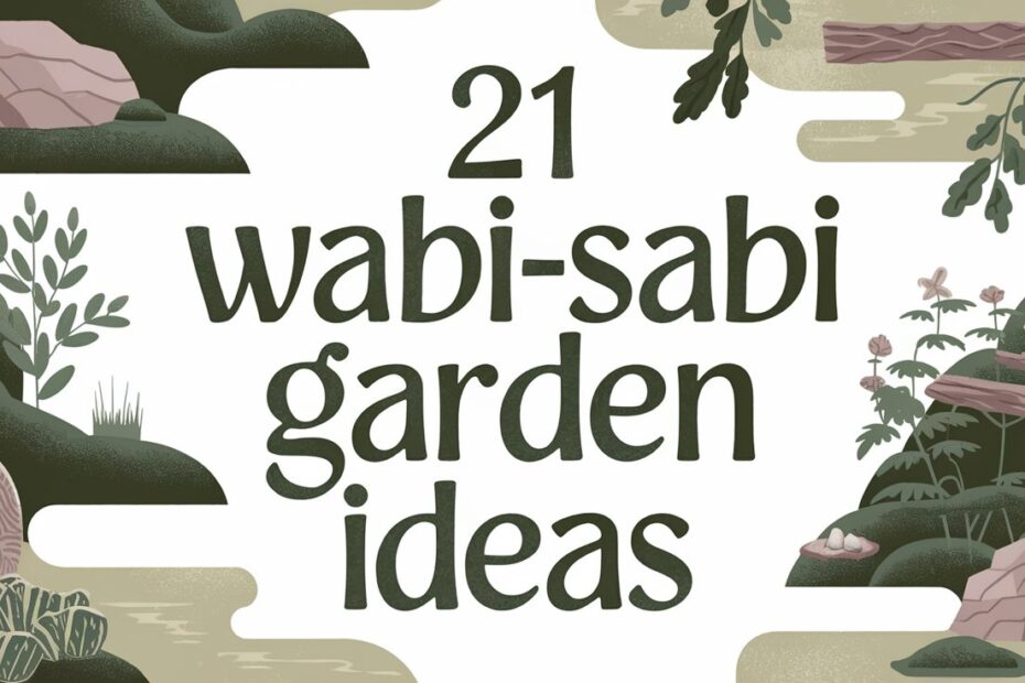 Wabi-Sabi Garden Ideas