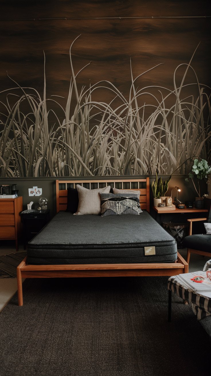 Woven Grass Wallpaper Feature Wall