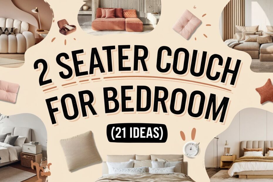 2 Seater Couch for Bedroom