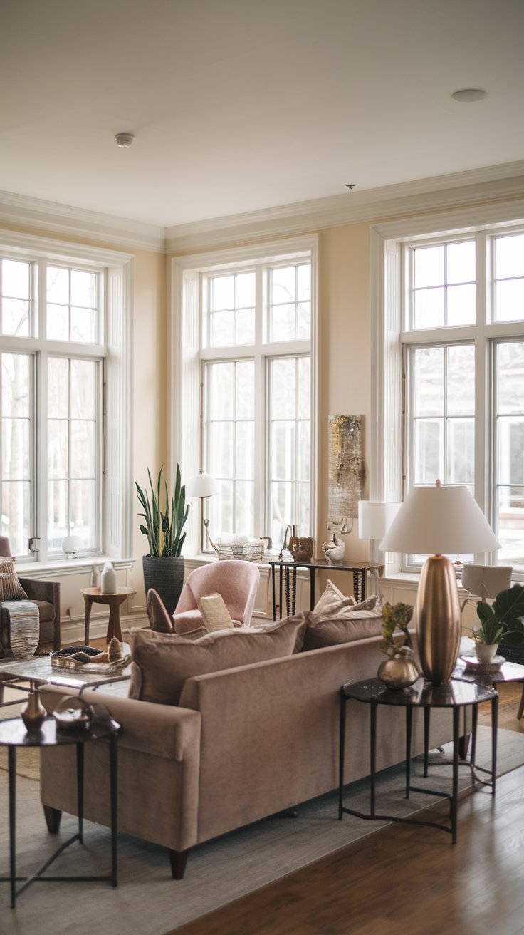 Add Metallic Accents for Glamorous Sophistication