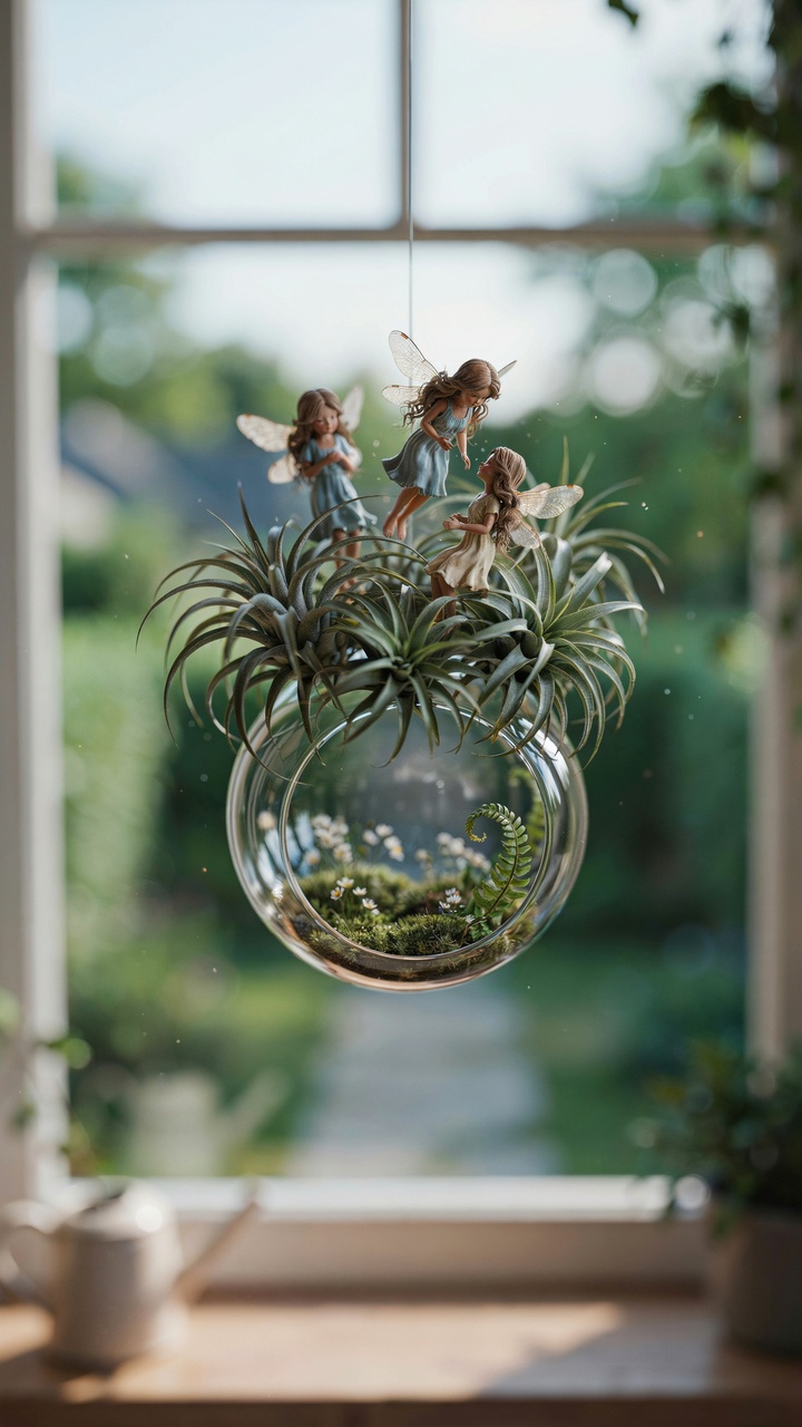 Air Plant Fairy Sky Garden