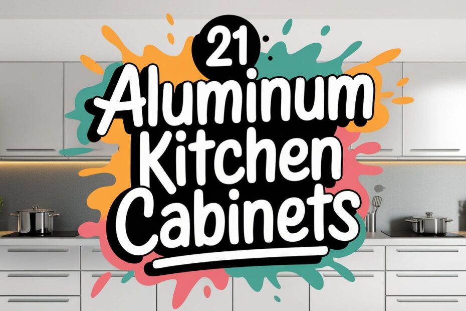 Aluminum Kitchen Cabinets
