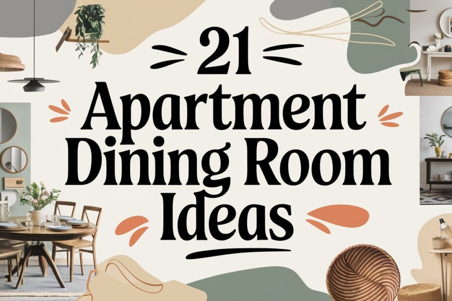 Apartment Dining Room Ideas