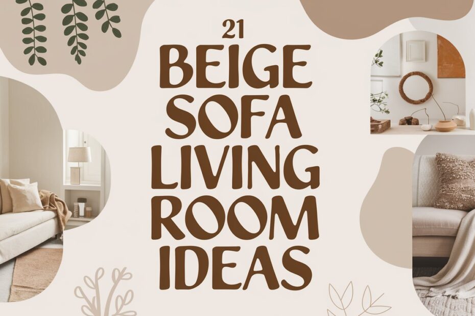 Beige Sofa Living Room Ideas