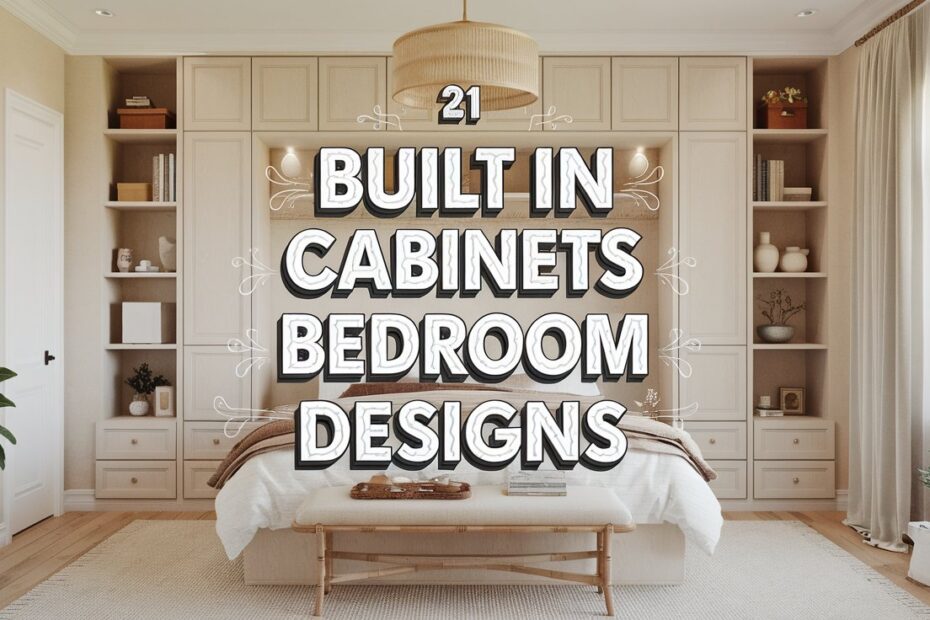 Built In Cabinets Bedroom Designs: 21 Space-Saving Ideas That Add ...