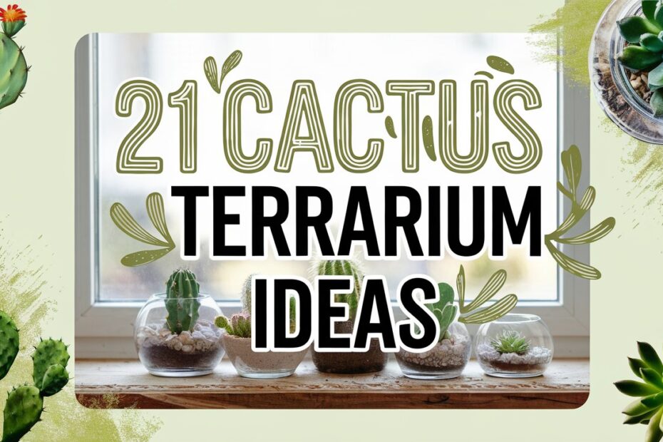 Cactus Terrarium Ideas