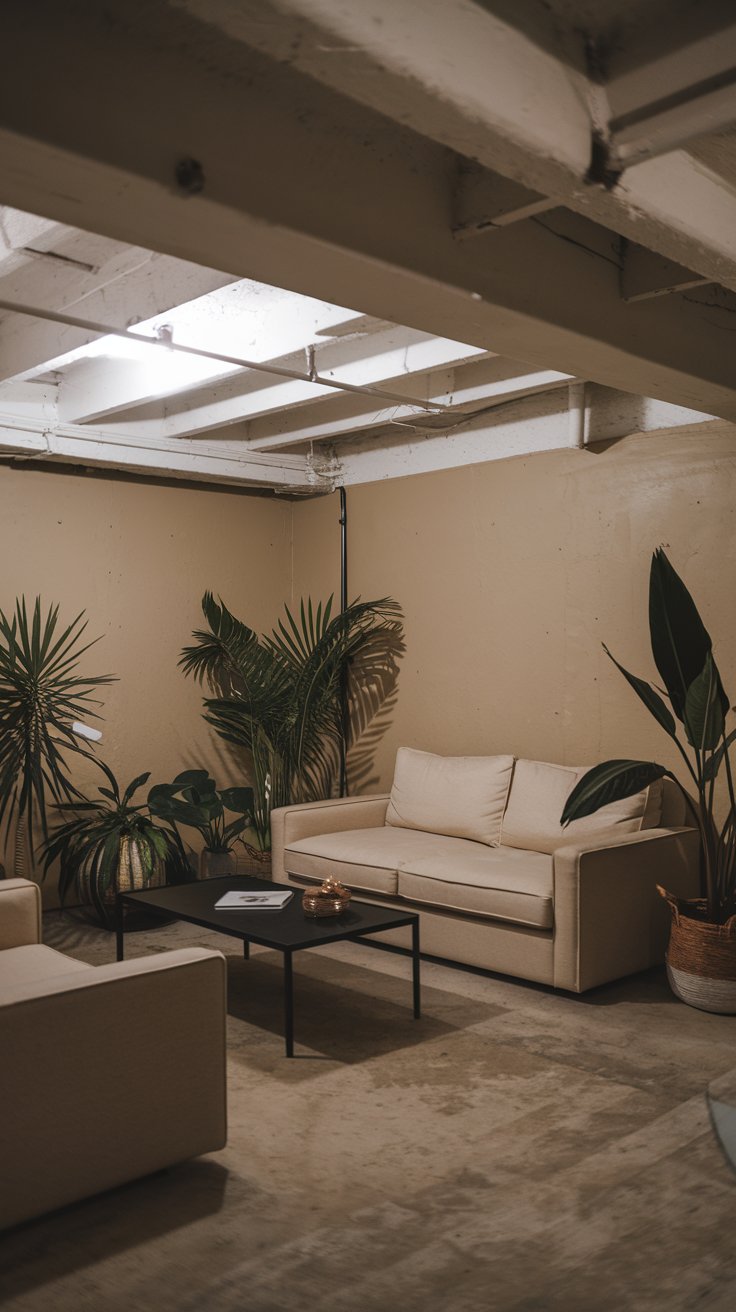 Choose Low-Profile Furniture with Clean Lines