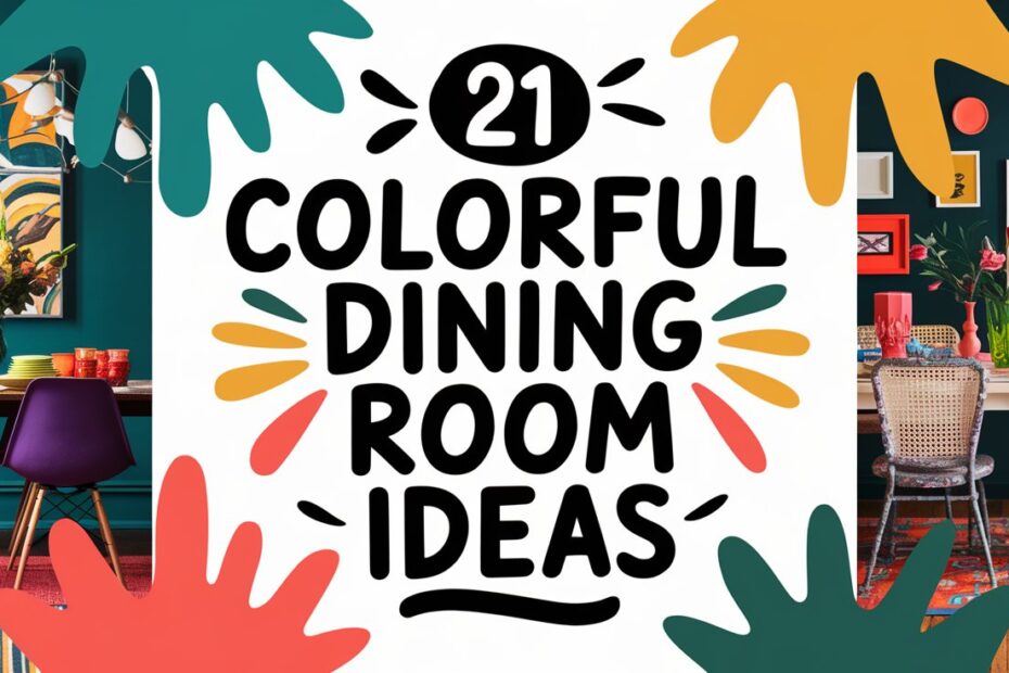 Colorful Dining Room Ideas