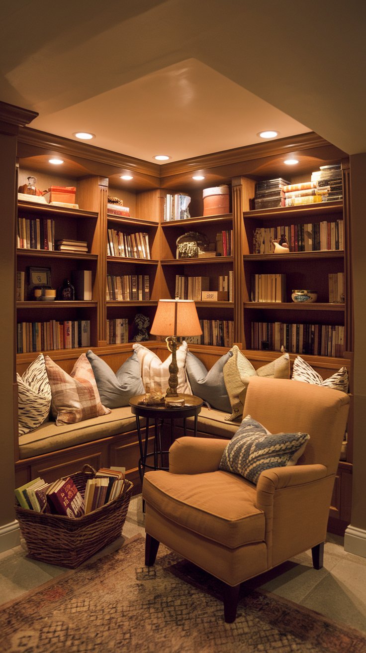 Create a Cozy Reading Nook with Built-In Seating