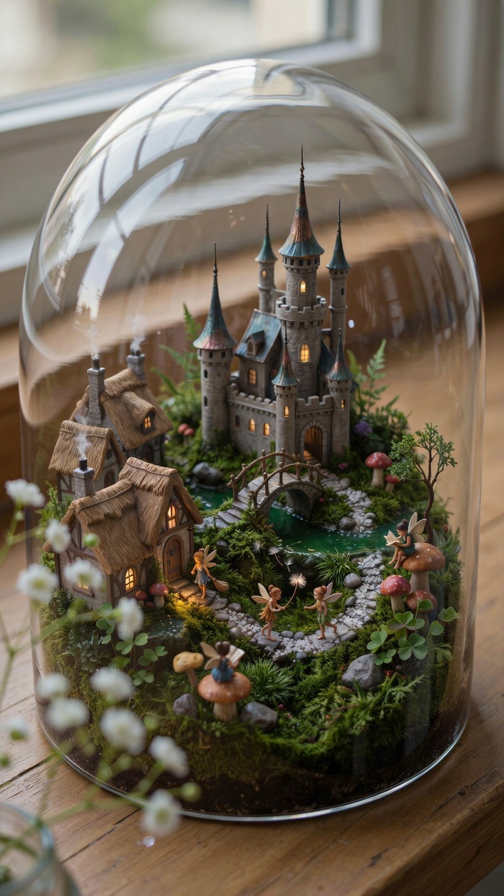 Fairy Castle Terrarium Kingdom