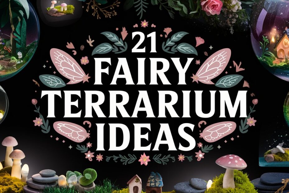 Fairy Terrarium Ideas