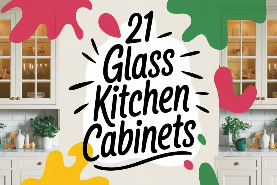 Glass Kitchen Cabinets
