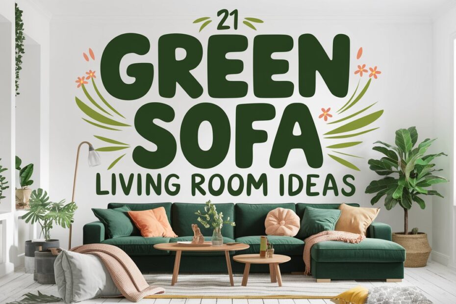 Green Sofa Living Room Ideas
