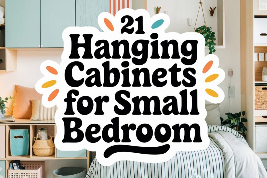 Hanging Cabinets for Small Bedroom
