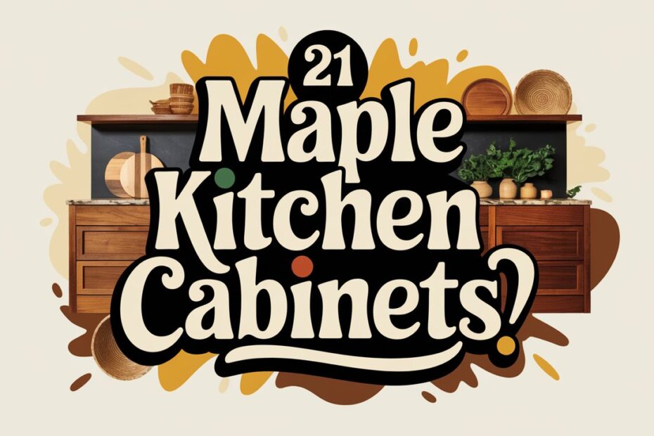 Maple Kitchen Cabinets