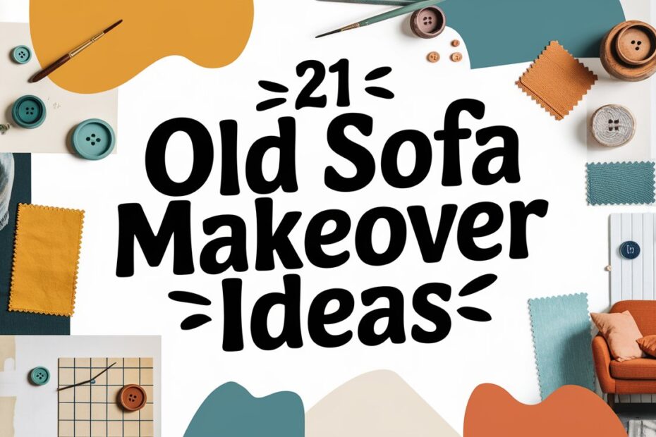 Old Sofa Makeover Ideas