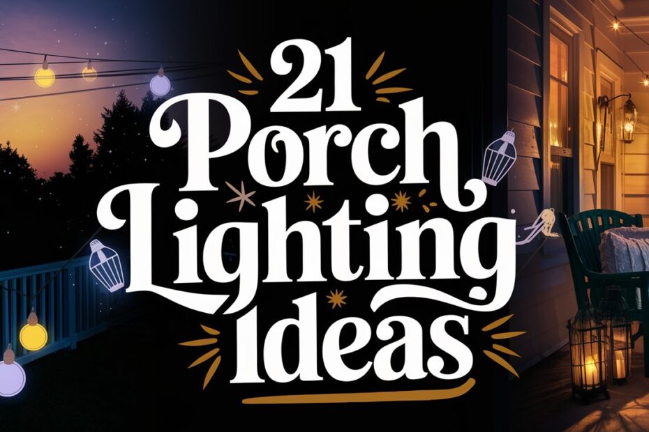 Porch Lighting Ideas