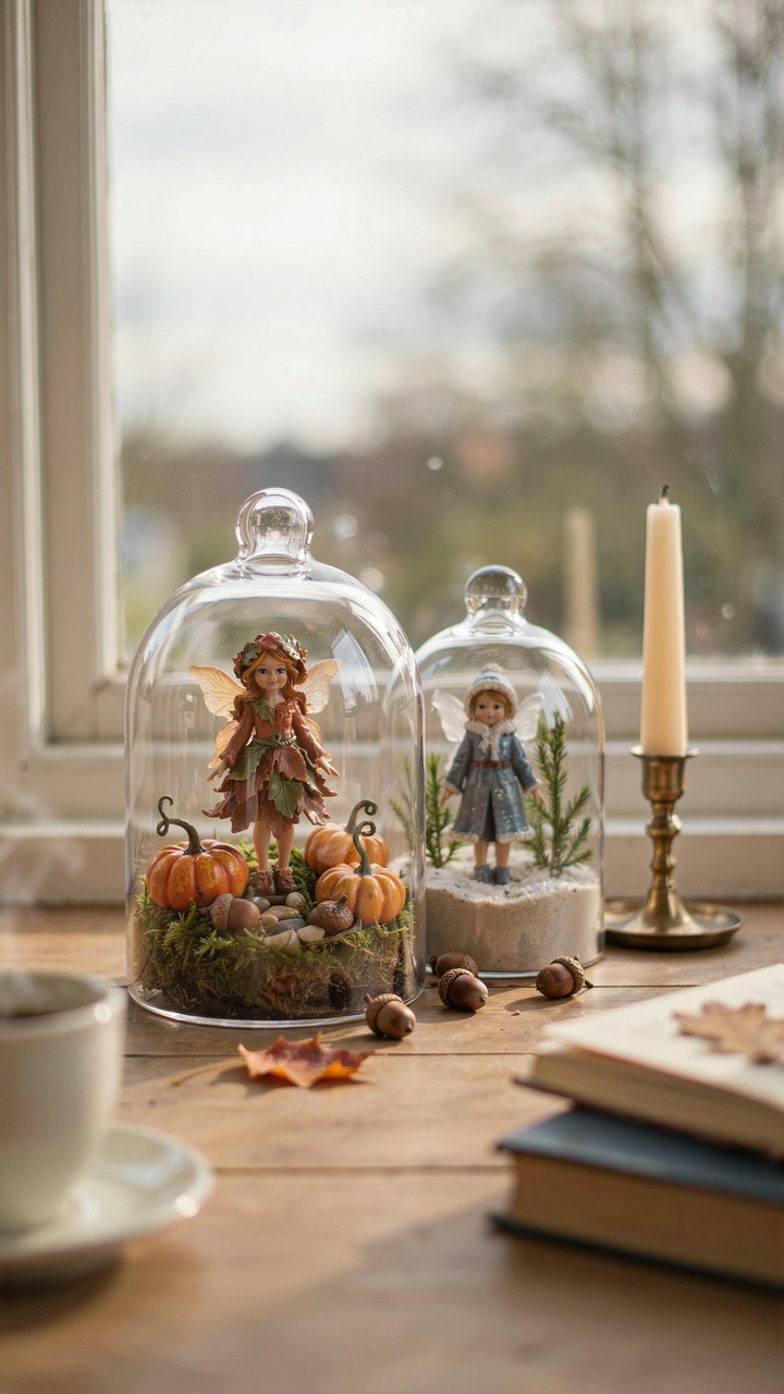 Seasonal Fairy Terrarium Collection