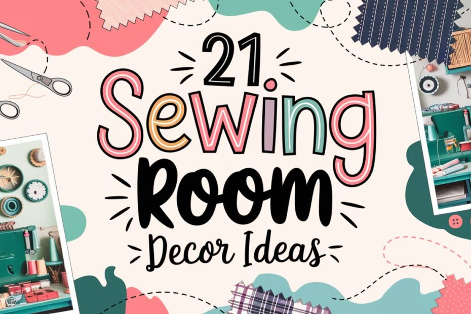 Sewing Room Decor Ideas