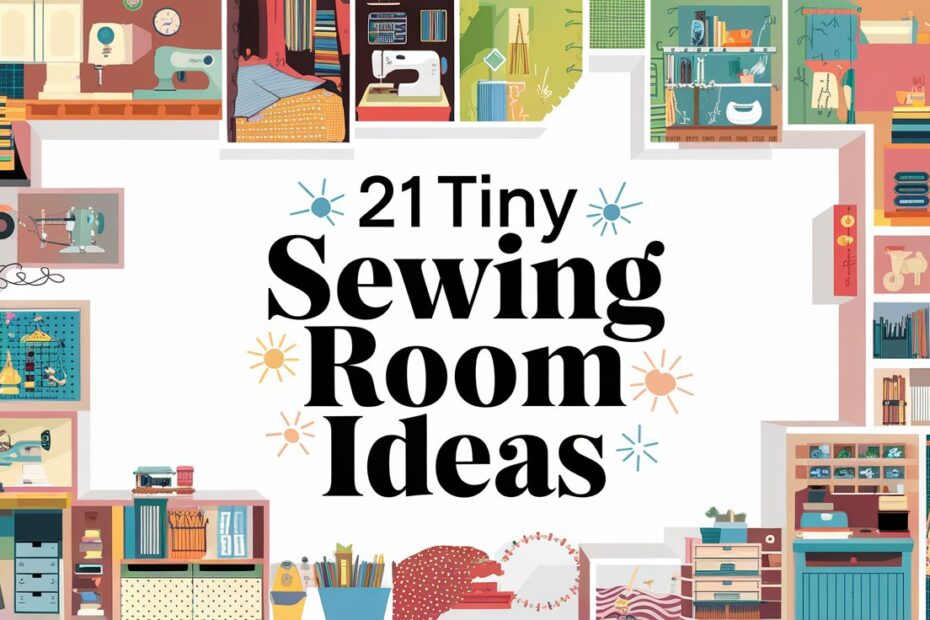 Tiny Sewing Room Ideas