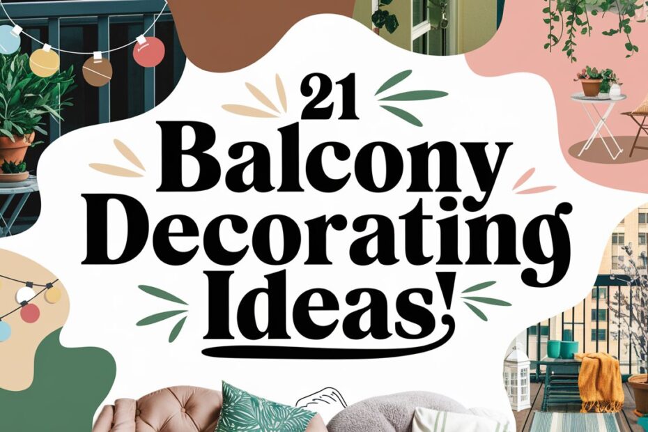Balcony Decorating Ideas