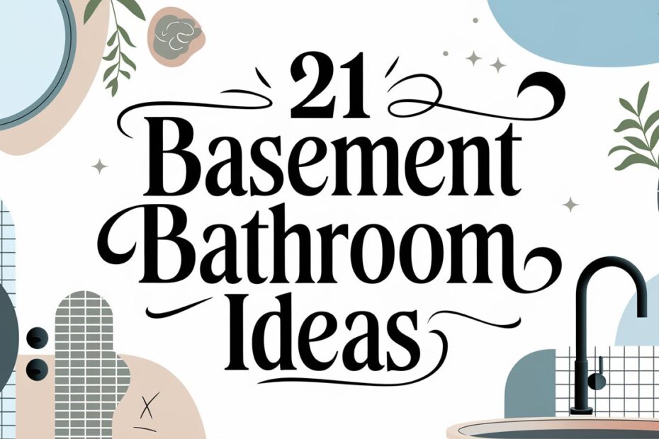 Basement Bathroom Ideas