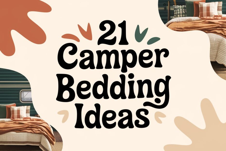 Camper Bedding Ideas