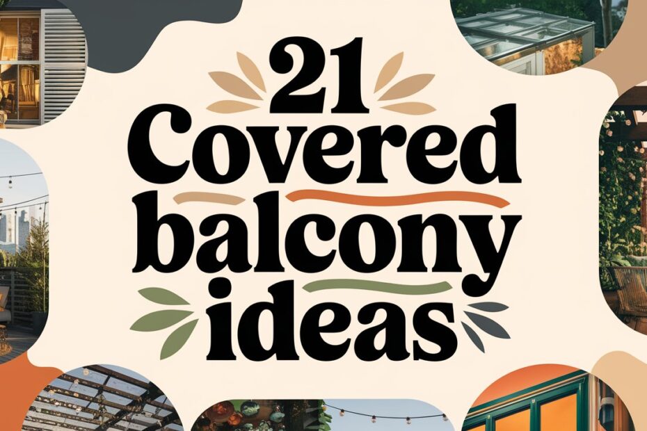 Covered Balcony Ideas