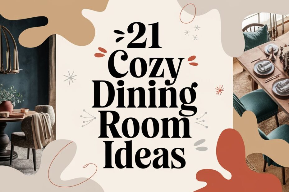 Cozy Dining Room Ideas