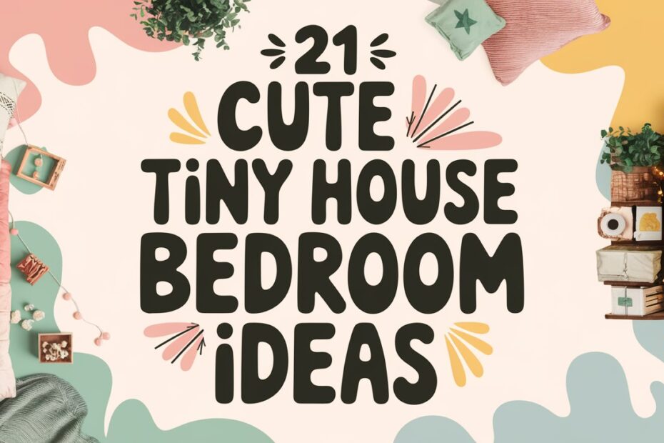 Cute Tiny House Bedroom Ideas