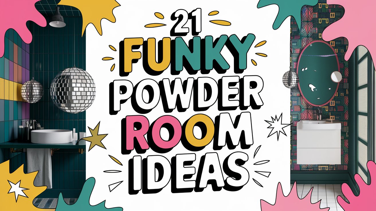 Funky Powder Room Ideas: 21 Bold Designs That Will Make Your Guests Say ...